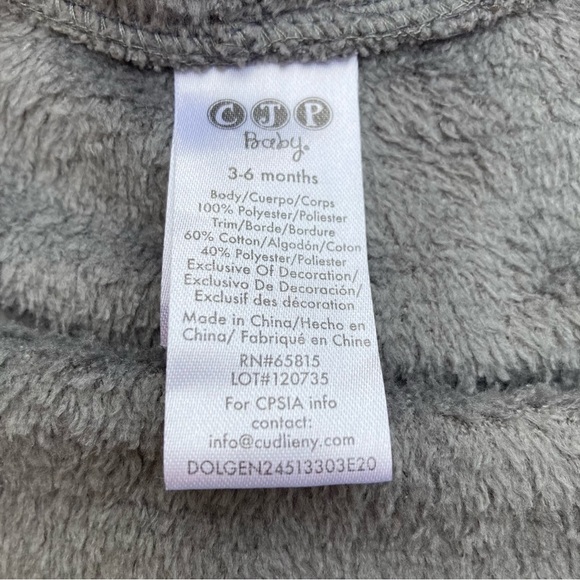 CJP BABY | Fox Fuzzy Jacket - Picture 12 of 14